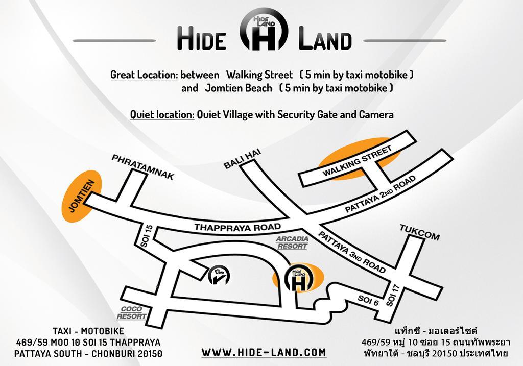 Hideland - The Luxury Tropical Villa باتايا المظهر الخارجي الصورة